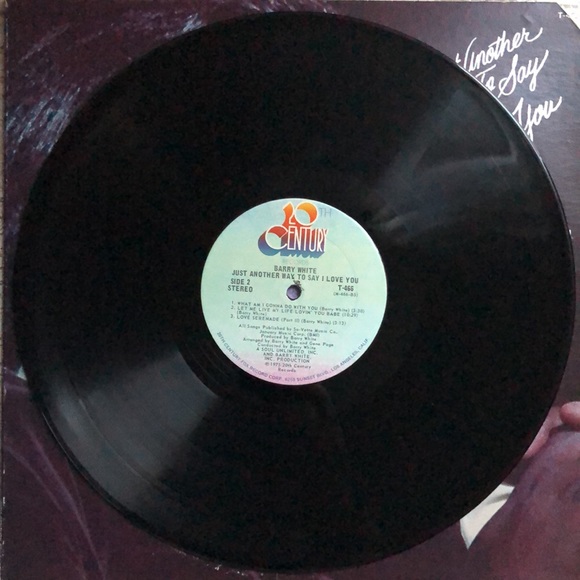 Barry White Just Another Way To Say I Love You Vinyl Lp '75 - Picture 5 of 8
